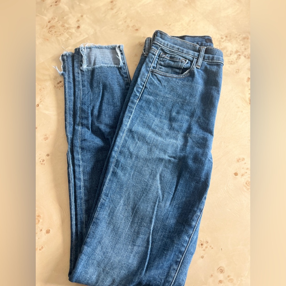 JBrand jeans with front notch
